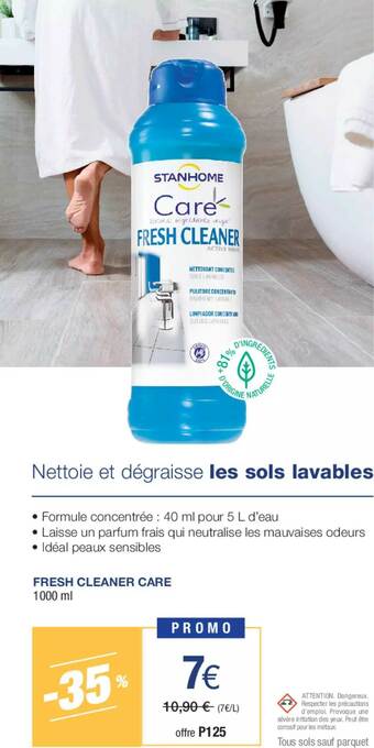 Stanhome Fresh Cleaner Care offre