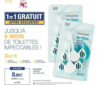 Stanhome Wc Fresh Conditionné offre