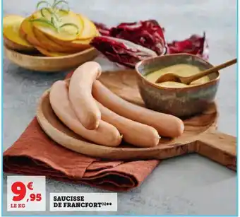 U Express Saucisse de francfort offre