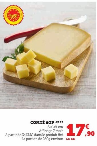 U Express Comté aop offre