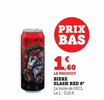 Bière slash red 8°