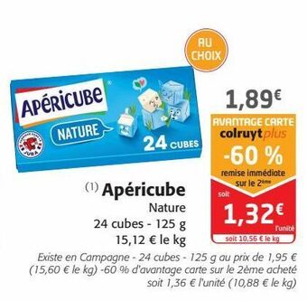Colruyt Apéricube offre