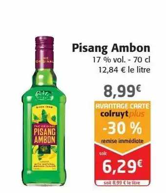 Colruyt Pisang ambon offre