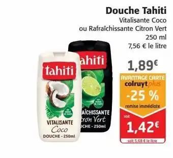 Douche tahiti