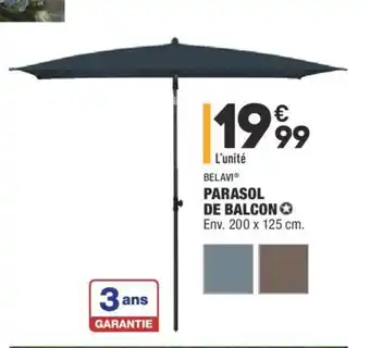 ALDI Parasol de Balcon offre