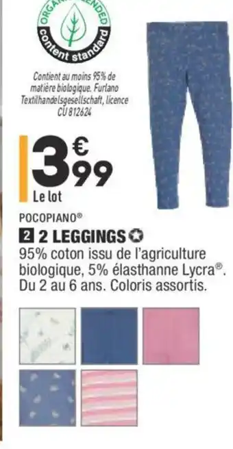 ALDI 2 Leggings offre