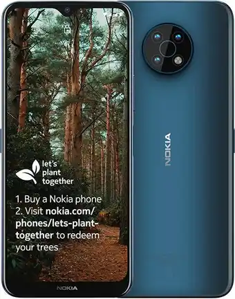 Amazon Nokia smartphone g50 5g avec écran hd+ 6,8 pouces, android 11, 4 go de ram/64 go de rom, batterie 5000 mah, triple caméra ... offre