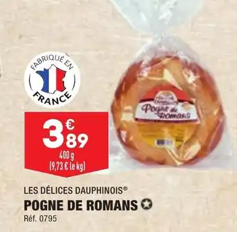 ALDI Pogne de romans LES DÉLICES DAUPHINOIS offre