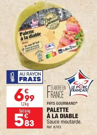 ALDI Palette à la diable PAYS GOURMAND offre