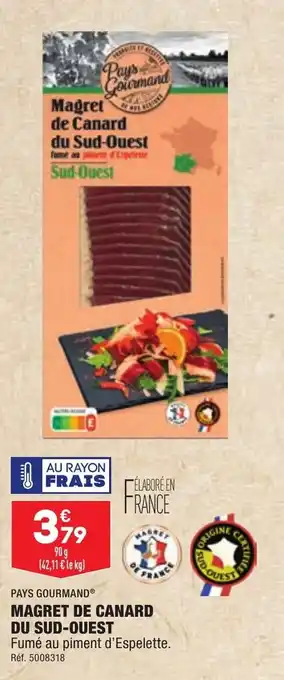 ALDI Magret de canard du sud-ouest PAYS GOURMAND offre