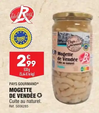 ALDI Mogette de vendée offre