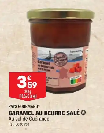 ALDI Caramel au beurre salé PAYS GOURMAND offre