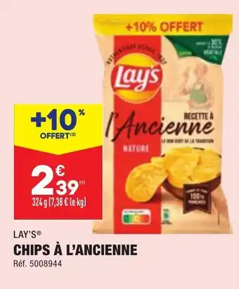 ALDI Chips à l'ancienne LAY'S offre