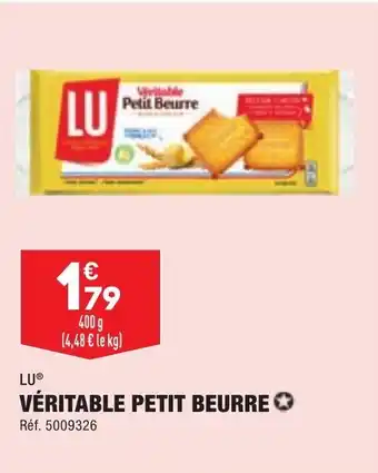 ALDI Véritable petit beurre LU offre