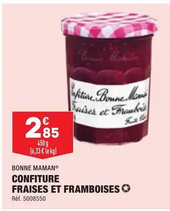ALDI Confiture fraises et framboises BONNE MAMAN offre
