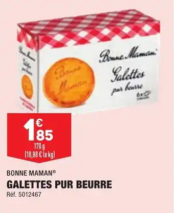 ALDI Galettes pur beurre BONNE MAMAN offre