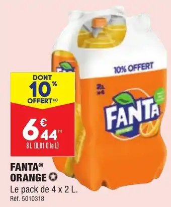 ALDI Fanta orange offre