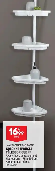 ALDI Colonne d'angle télescopique offre
