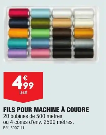 Fils pour machine à coudre