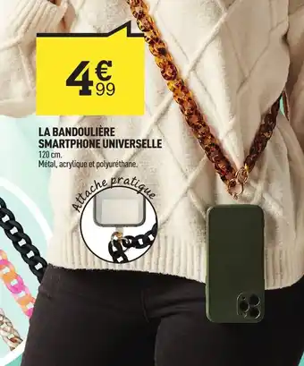 Centrakor La bandoulière smartphone universelle offre