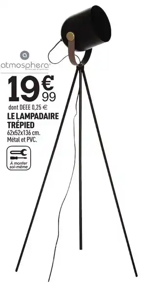 Centrakor Le lampadaire trépied offre