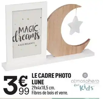 Centrakor Le cadre photo lune offre