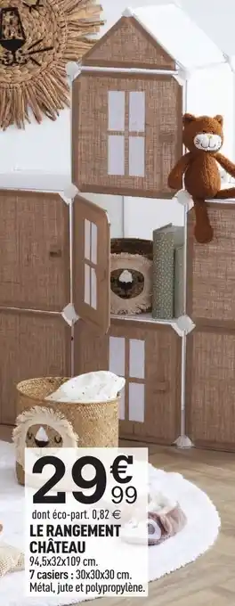 Centrakor Le rangement château offre