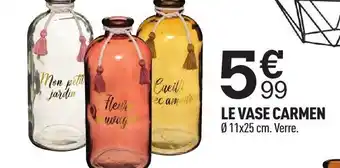 Centrakor Le vase carmen offre