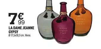 Centrakor La dame jeanne gypsy offre