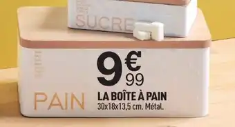 Centrakor La boîte à pain offre