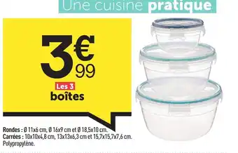 Centrakor Boîtes offre