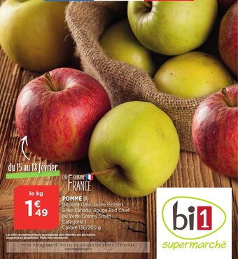 Bi1 Pomme offre