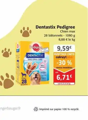 Colruyt Dentastix pedigree offre