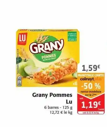 Colruyt Grany pommes lu offre