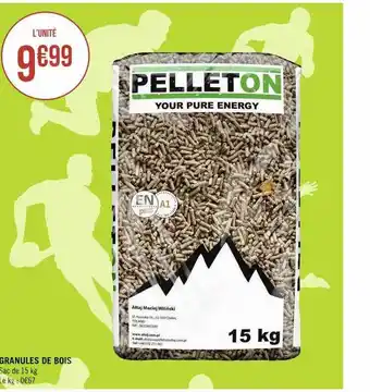 Casino Hyperfrais Granules de bois pelleton offre