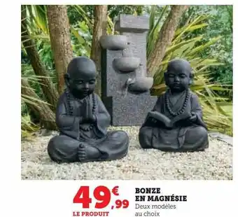 Bonze en magnésie