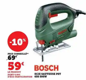 Hyper U Scie sauteuse pst 650 500 w bosch offre