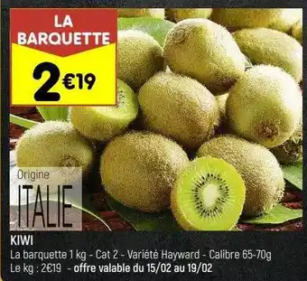 Leader Price Kiwi hayward offre