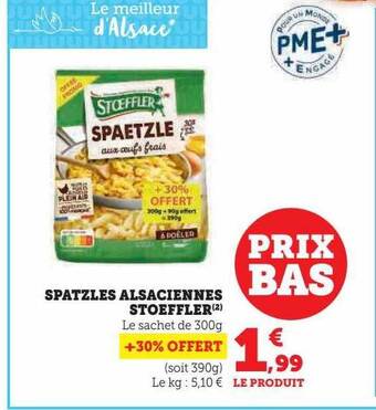 Spatzles alsaciennes stoeffler