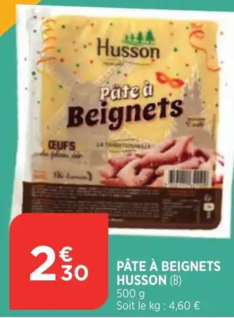 Bi1 Pâte à Beignets Husson offre