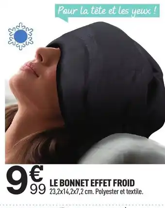 Centrakor Le Bonnet Effet Froid offre