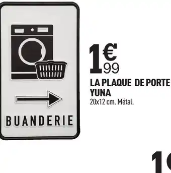 Centrakor La Plaque de Porte offre