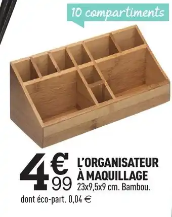 Centrakor L'Organisateur A Maquillage offre