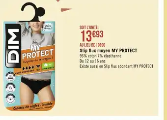 Géant Casino Slip Flux Moyen My Protect offre