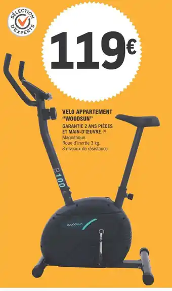 E.Leclerc Sport Velo Appartment "Woodsun" offre