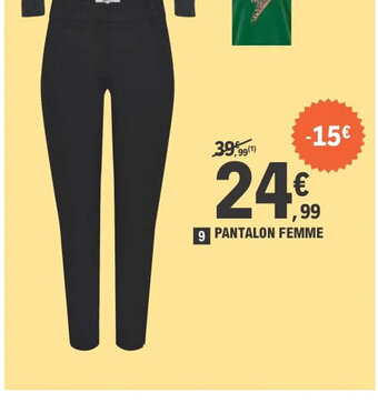 E.Leclerc Sport Pantalon Femme offre
