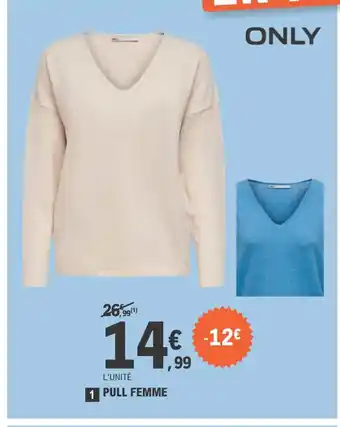 E.Leclerc Sport Pull Femme offre