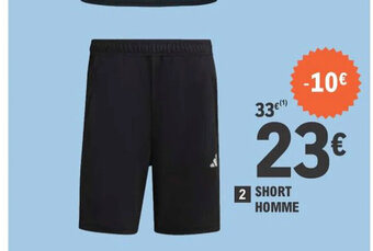 E.Leclerc Sport Short Homme offre