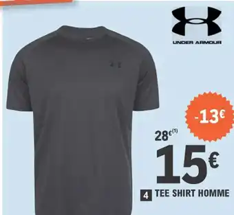 E.Leclerc Sport Tee Shirt Homme offre