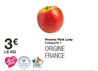 Monoprix Pomme Pink Lady offre